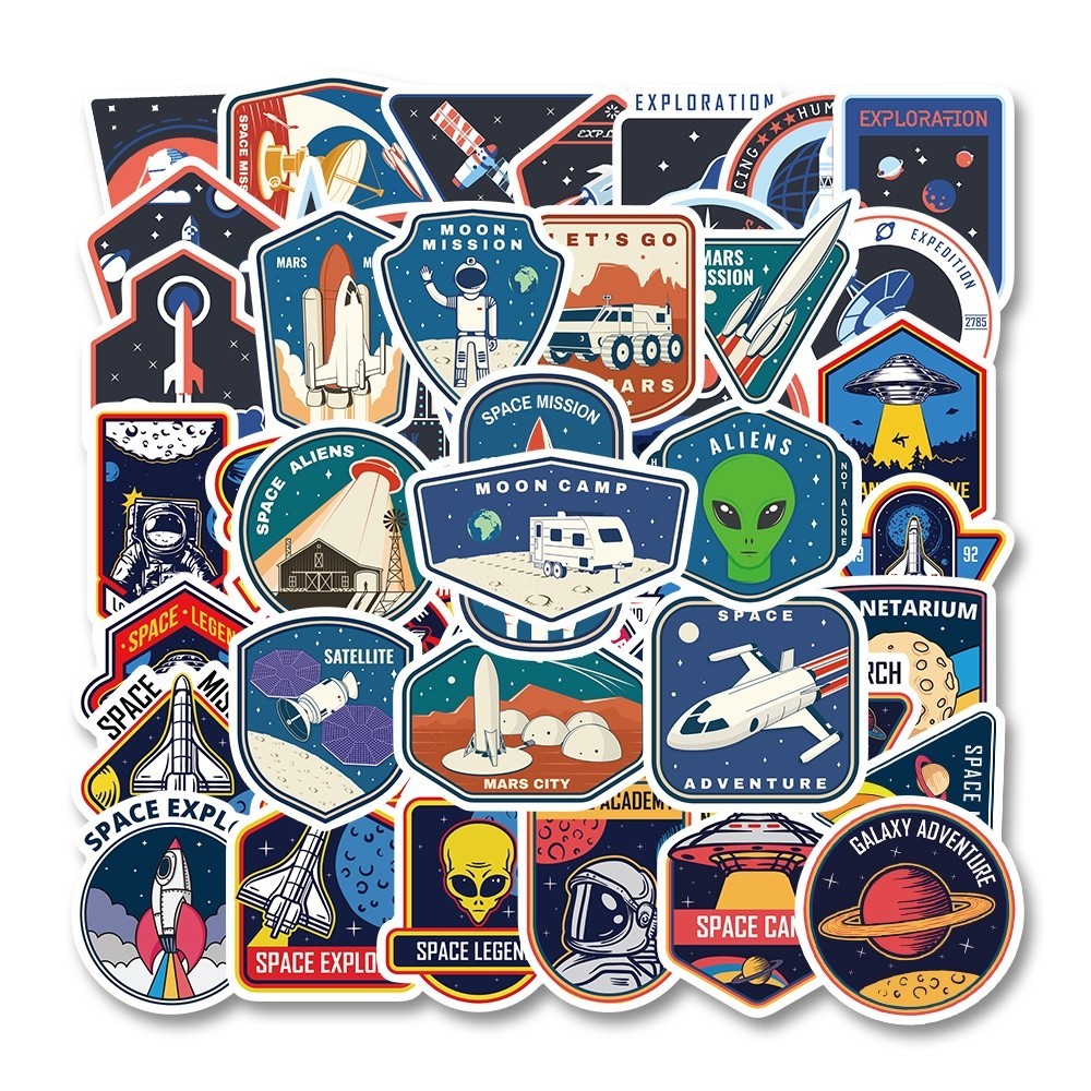 

PROMO25 Pcs Stiker Motif Kartun Astronot Tahan Air Untuk Dekorasi notebook hello.nuza