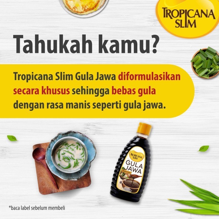 

Tropicana Slim Madu 350ml - Bebas Gula