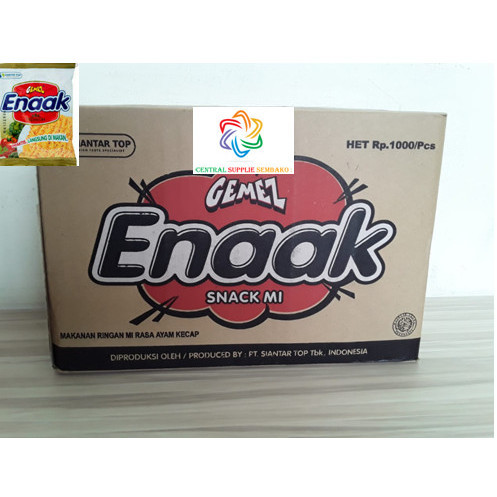 

New Mie Gemez Enak Snack Mie [15gram /60 bungkus /1 karton ]