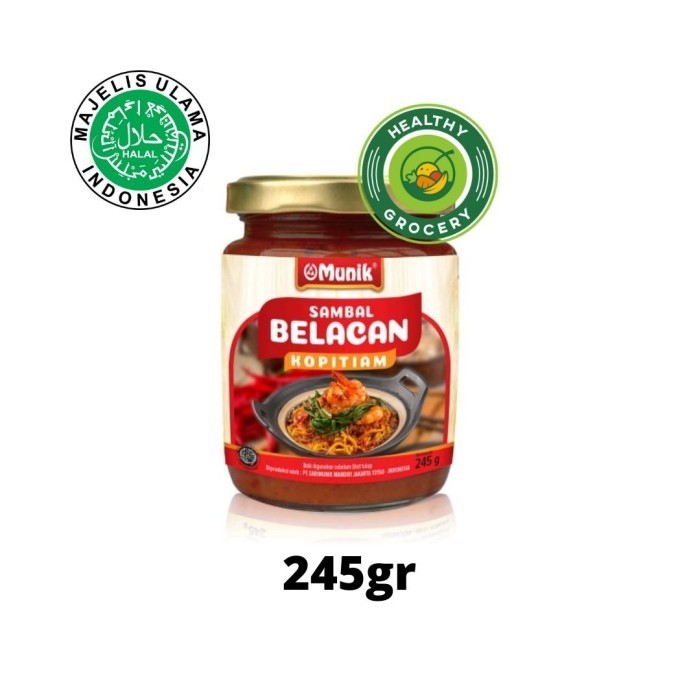 

Munik Sambal Belacan Kopitiam 245gr