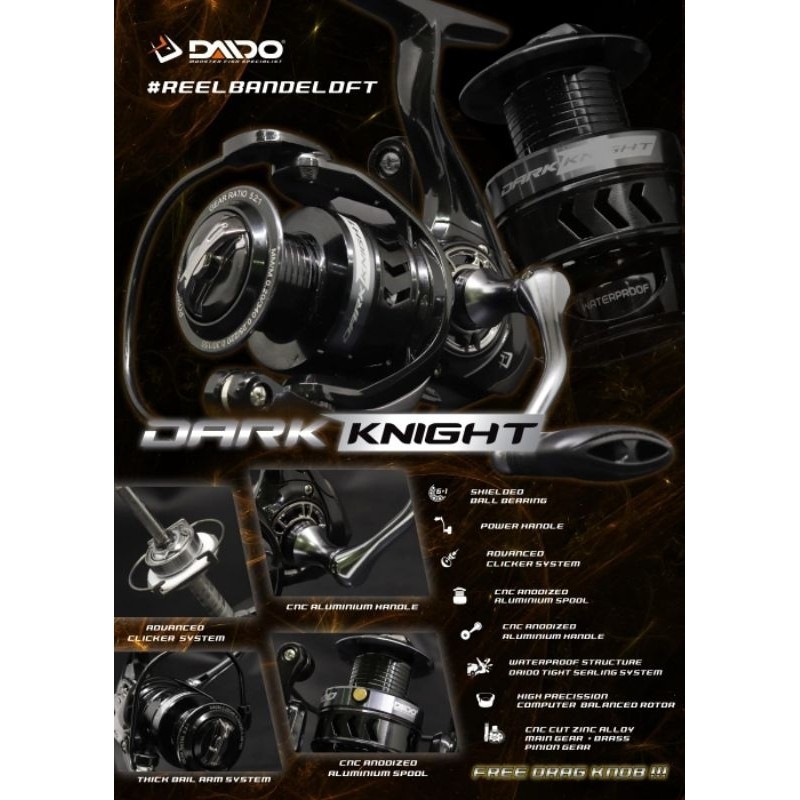 reel power handle Daido Magma/dark knight/talisman