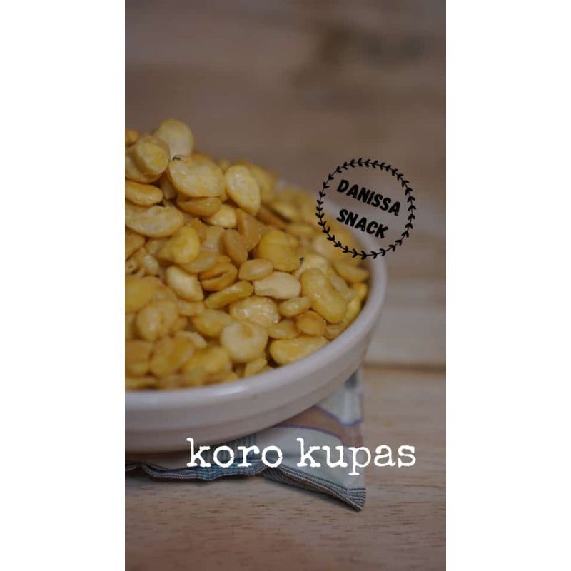 

SNACK KILOAN TERMURAH!!!KORO KUPAS/ASIN 250-500 gr FREE BUBBLE WRAP/KARDUSGratis Ongkir & COD