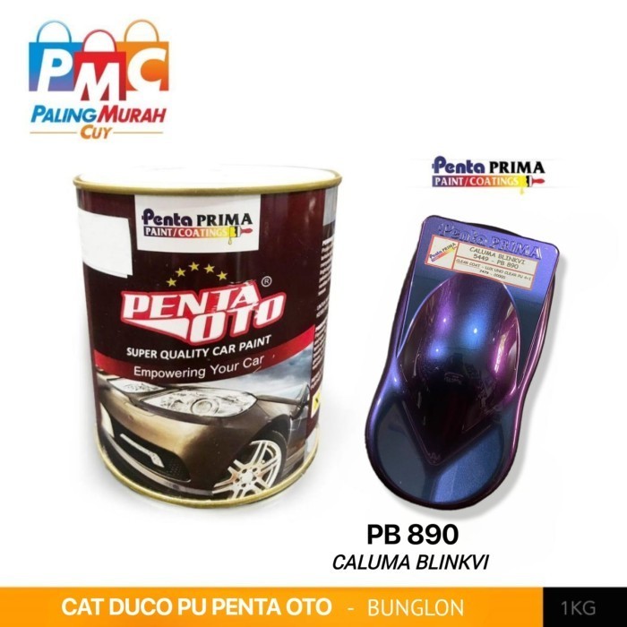 Cat BUNGLON PENTA OTO PB 890 - CALUMA BLINKVI 1 Liter / Cat Duco PU Bunglon