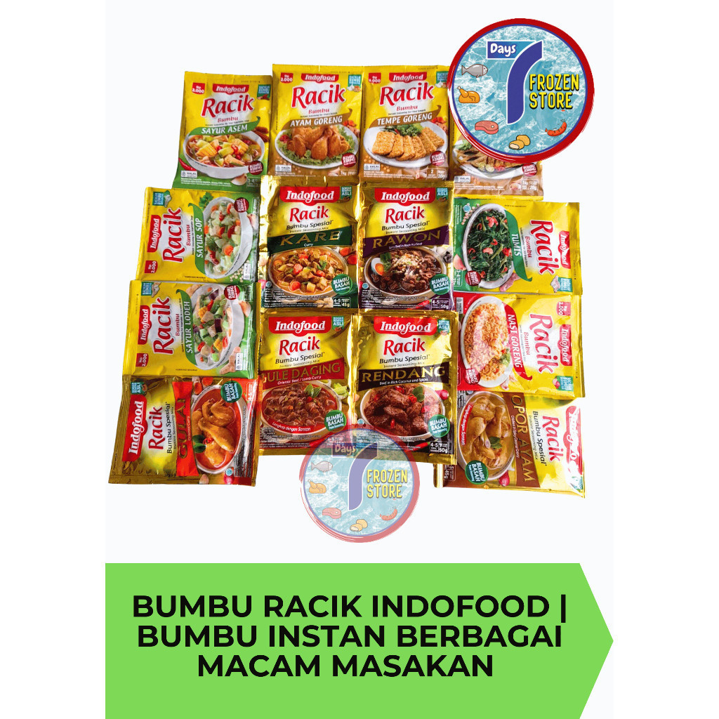 

Bumbu Racik Indofood | Bumbu Instan Berbagai Macam Masakan