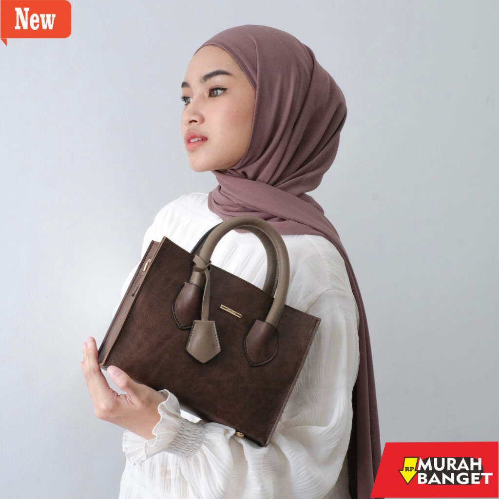 Tas buat lebaran- Sling Bag Flicka S 24 COFFEE SMALL Tas Selempang Fashion Wanita Terbaru