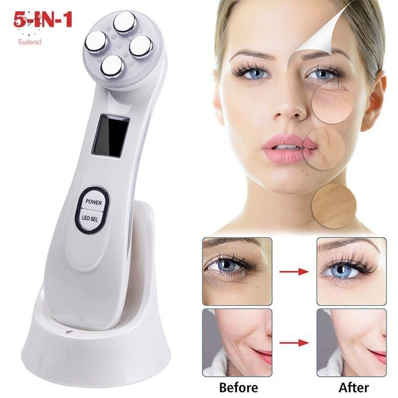 PROMO Mesotheraphy mini rf radio frekuensi wajah mesotherapy RF elektrik setrika wajah ems pdt light