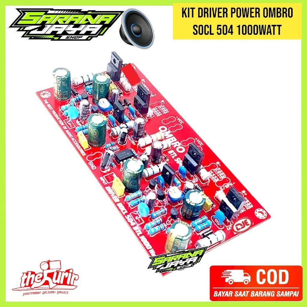 Kit Driver Power OMBRO SOCL 504 1000WATT Amplifier