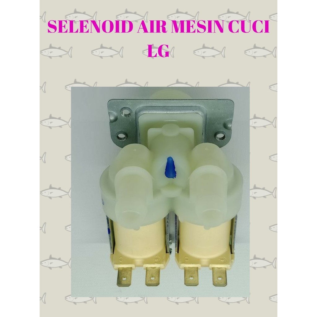 SOLENOID AIR MESIN CUCI FRONT LOADING LG