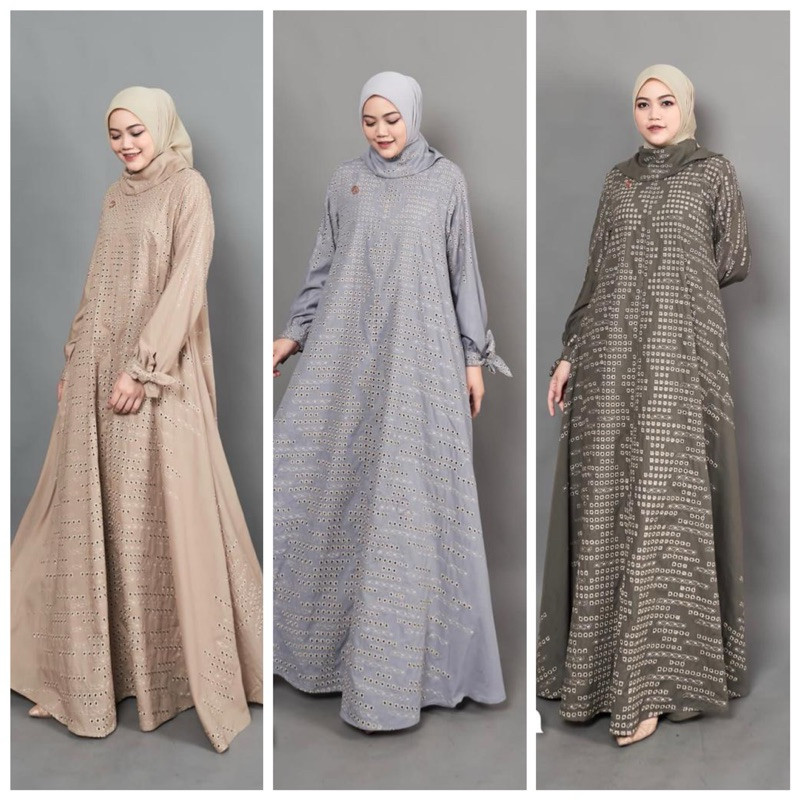 Zamira Dress / Gamis MAREVI Premium Original Branded / Butik Aceh Setia Budi