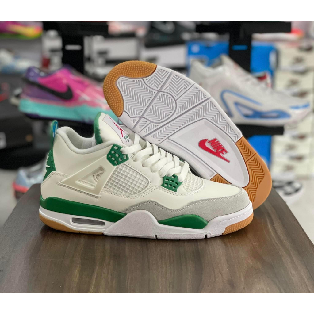 Sepatu Air Jordan 4 Dengan Sepatu Kets Asli Yang Diproduksi Eqpt