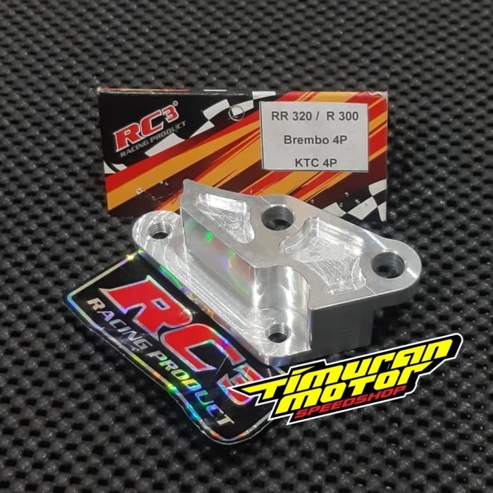 READY BRAKET CALIPER RC3 NINJA R 300 MM  NINJA RR 320 MM CALIPER BREMBO 4P ORIGINAL