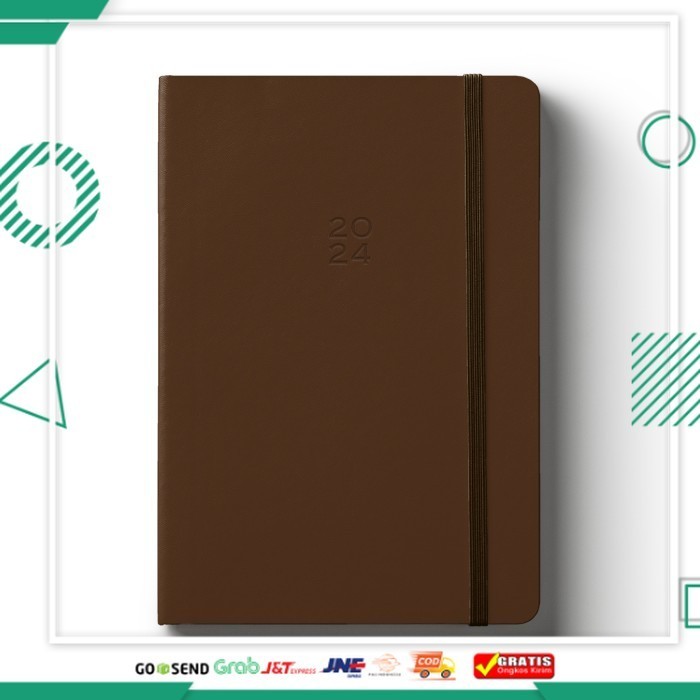 

Paling Murah A5 Brown Planner 2024 by Papermark