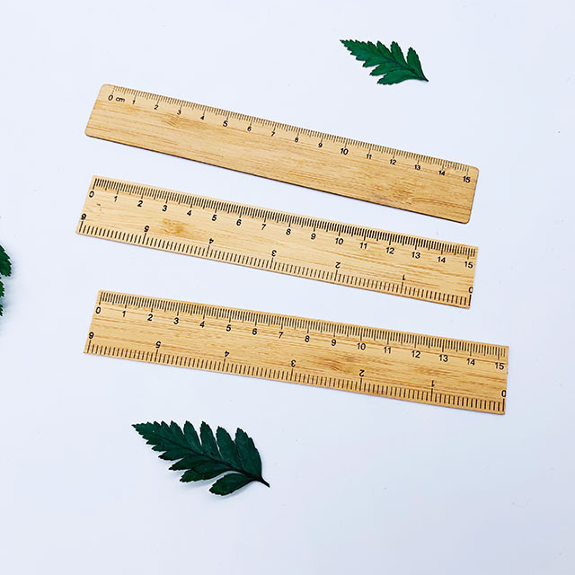 

Panas 15Cm Bahan Perlindungan Lingkungan Novel Produk Bambu Penggaris Pelajar