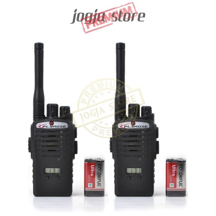 Set Mainan Anak Walkie Talkie 2 Pcs HT Handy Talky FREE Baterai 9V