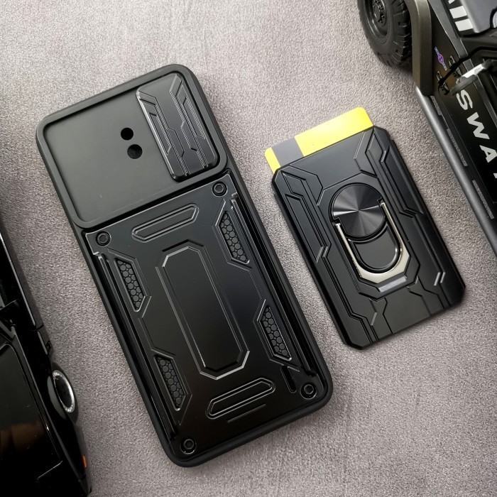 Casing Nokia C20 C10 Slide Door Camera Card Hard Case Back Cover