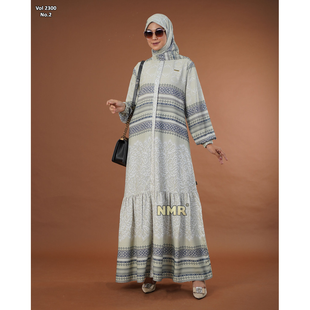 NMR Gamis Marbella Vol 2300-2 ( INC Hijab )