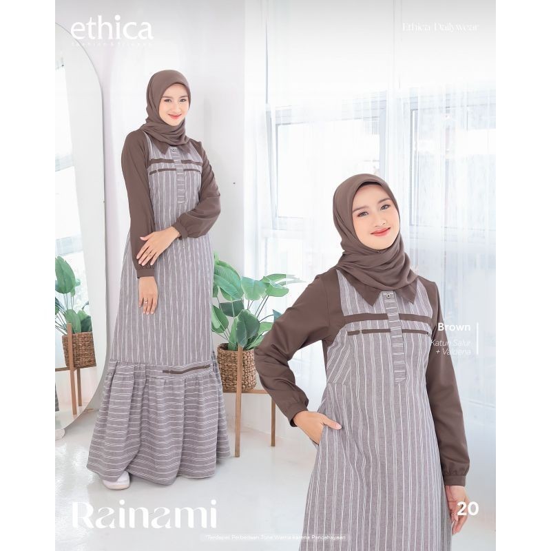 GAMIS ETHICA AYUMI RAINAMI 20 GREEN, BROWN ORI