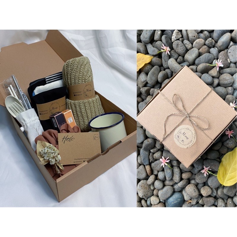 

CRAFT GIFT SET BOX UNISEX / HAMPERS KADO WISUDA ULANGTAHUN WEDDING ANNIV WANITA PRIA by peony/ Baru Mewah