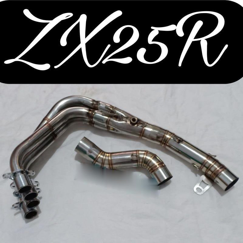 Leher knalpot racing stenlis zx25r / header knalpot zx25r zx 25r - pipa knalpot racing zx25r