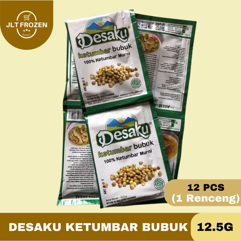 

Renceng Ladaku Merica Bubuk / Desaku Ketumbar Bubuk / Desaku Bumbu Marinasi Tempe Ikan / Desaku Kunyit Bubuk - Renceng 12 pcs