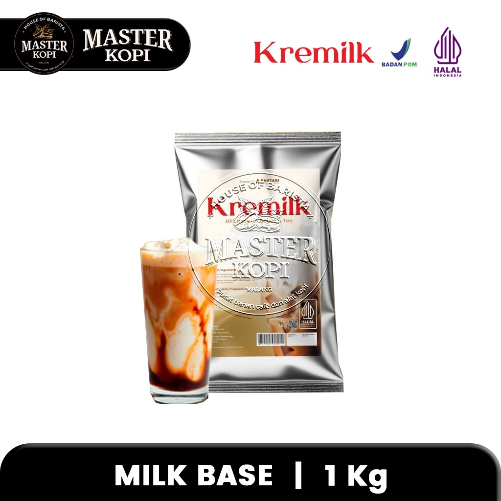 

Kremilk Milk Base Powder Untuk Kopi Susu Minuman Creamy Coffee Tea - 1 kg