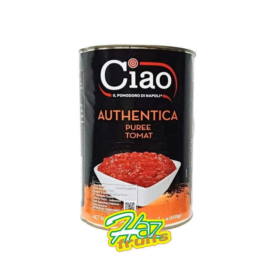 

Ciao Pizza Sauce 4.1 Kg | Pasta Saus Tomat