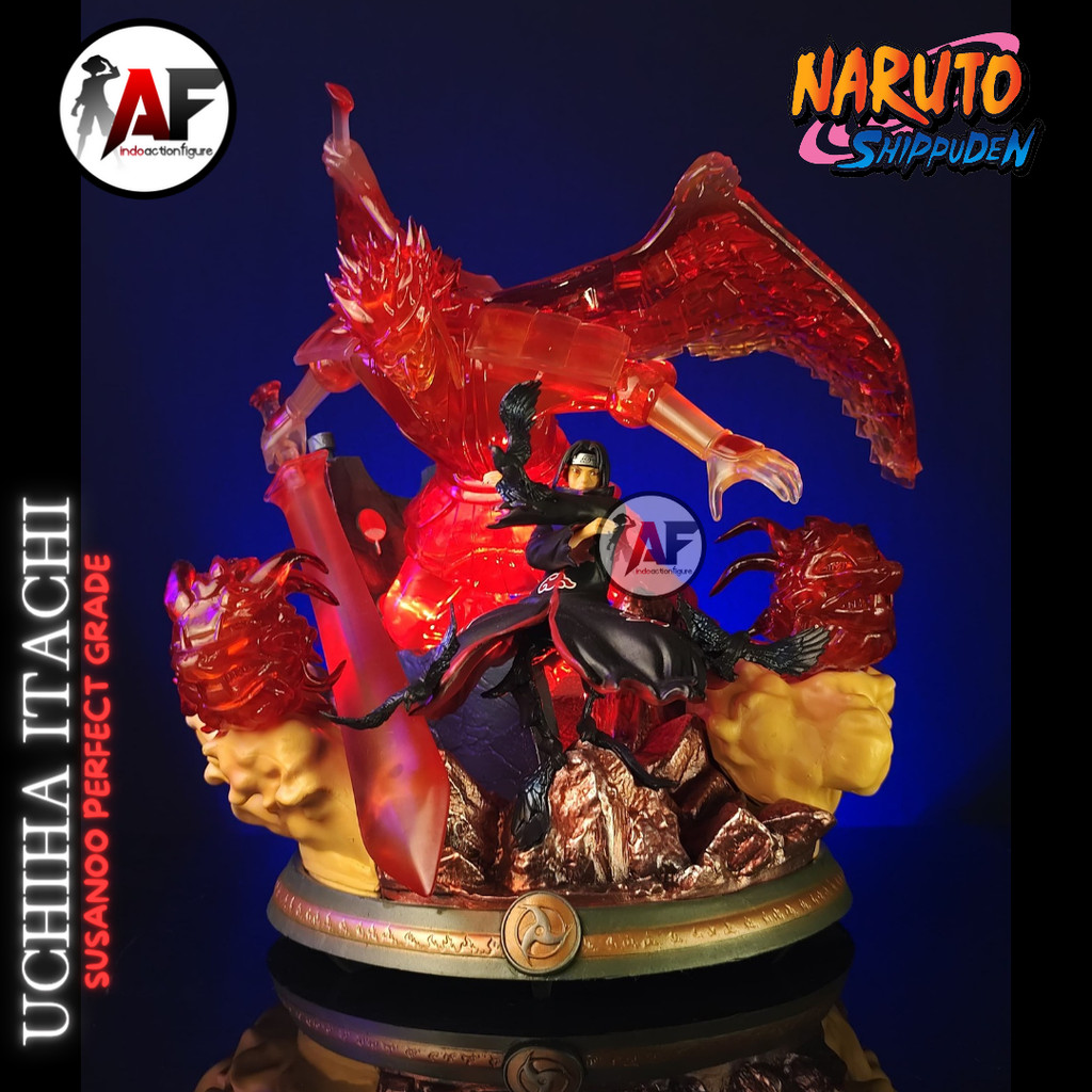 Statue Uchiha Itachi PERFECT GRADE Susanoo with 7 colors