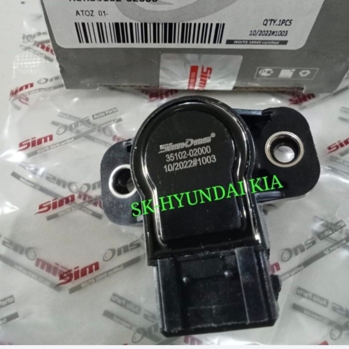 Part SENSOR TPS THROTTLE PISITION KIA VISTO HYUNDAI ATOZ