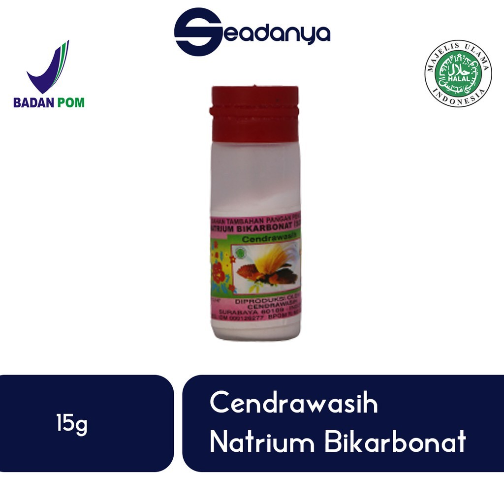 

Soda Kue Cendrawasih 15g (Natrium Bikarbonat) - Halal MUI & BPOM