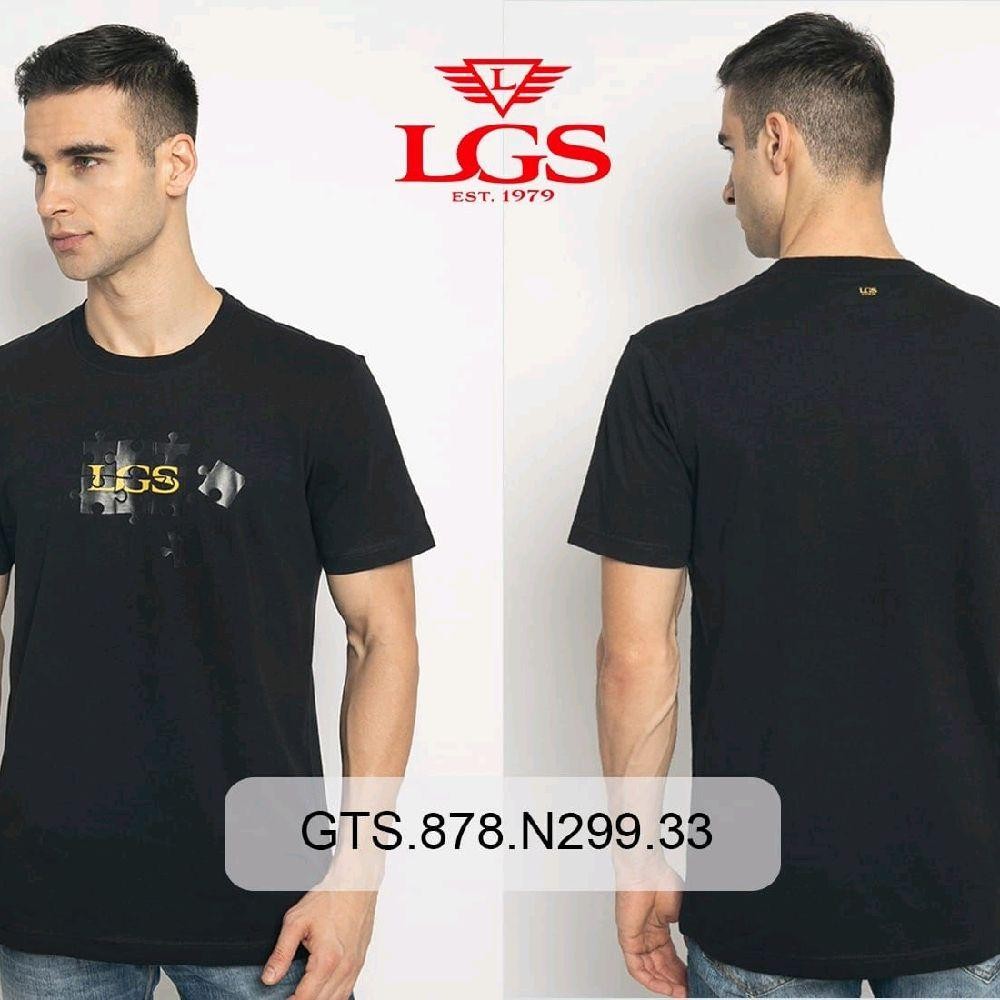 [LGS ORIGINAL ] Baju Kaos Oblong Pria LGS Bahan Premium /Bahan Adem Nyaman