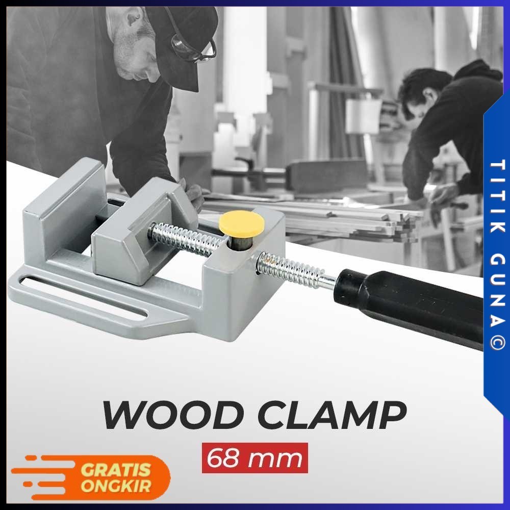 ETOPOO Penjepit Kayu Clamp Vise Woodworking Carpentry Tool 68mm - 1609 [TITIKGUNA]