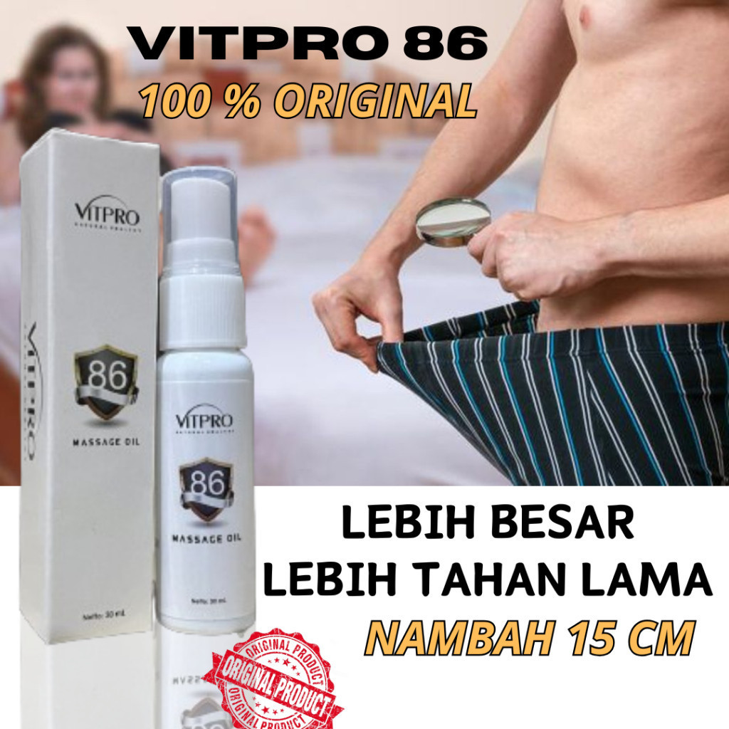 VITPRO 86 ORIGINAL DAN AHN FORTEREX ORIGINAL 100% BPOM MINYAK PIJAT PERAWATAN TUBUH