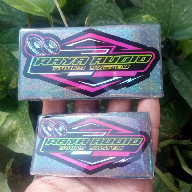 [CUSTOM] EMBLEM RESIN HOLOGRAM || LOGO SOUND