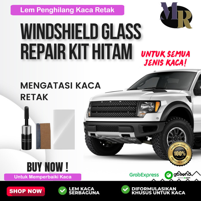 Lem Perbaikan Kaca Retak Windscreen Repair Resin Glass Crack Alat Perekat Kaca Retak Lcd Hp Kit Glas