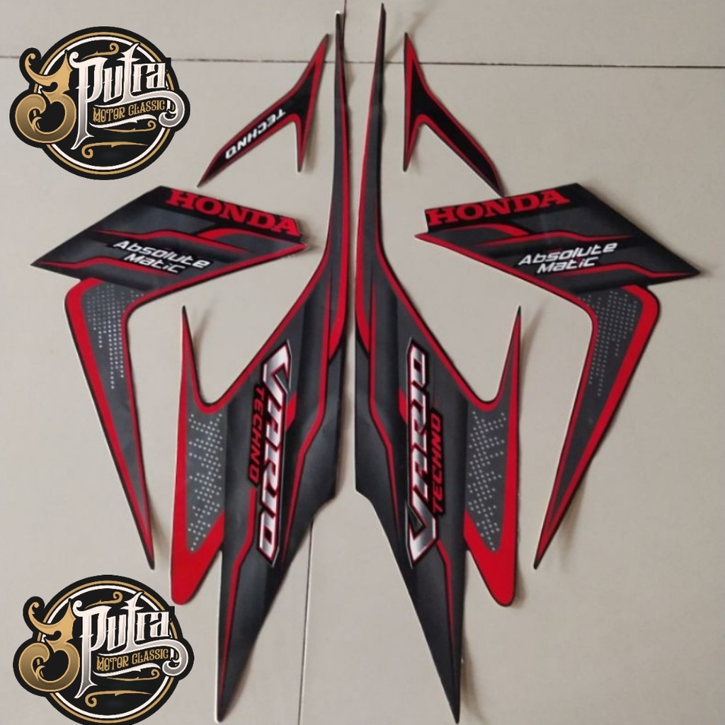 striping original Honda Vario techno 110 cbs 2011 2012 decal Honda Vario techno 110 cbs 2011 2012 va