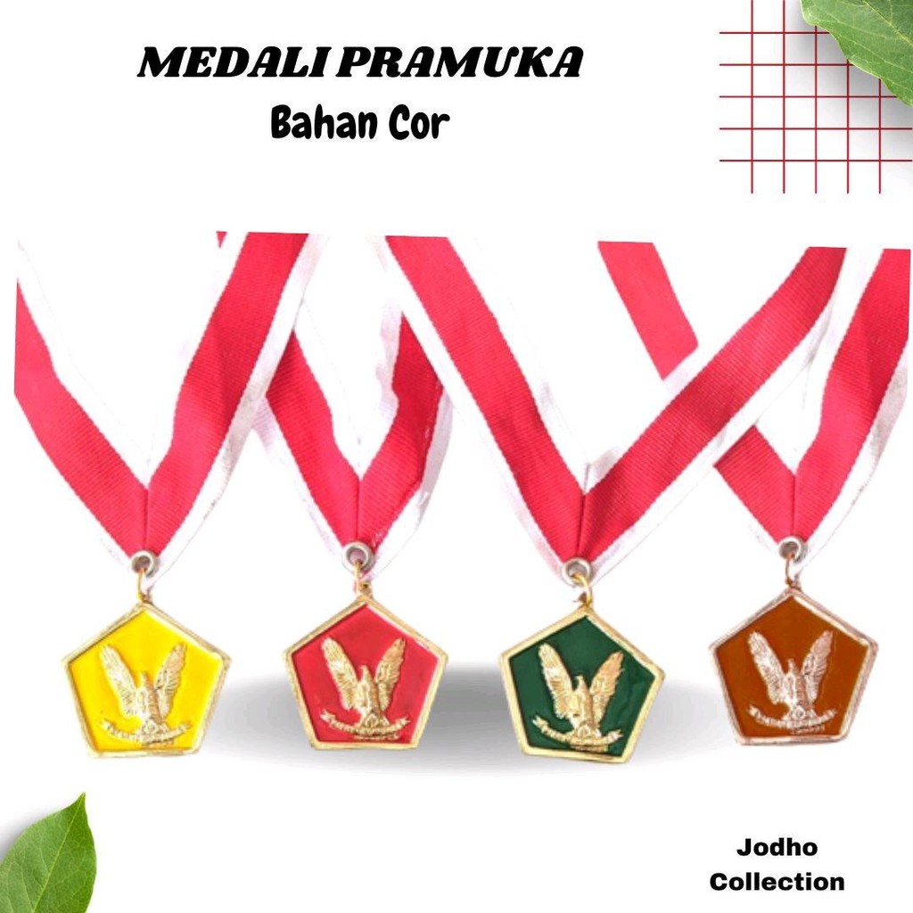 Set Medali Garuda + Bet Garuda / Medali Pramuka Cor