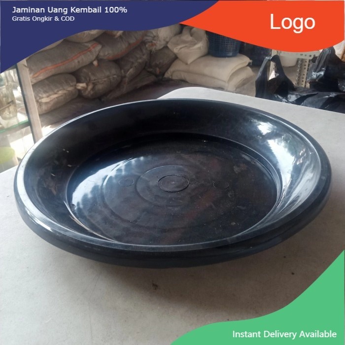 TATAKAN UNTUK POT 35 HITAM GROSIR