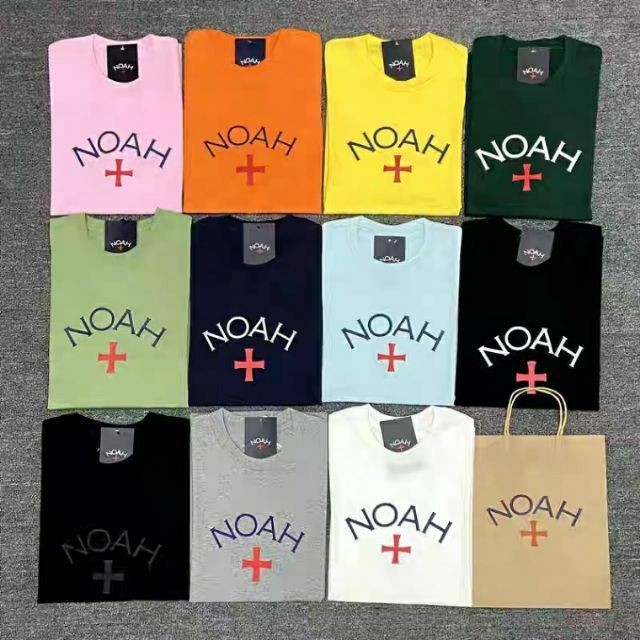 NOAH Core Logo Tee Cross Logo Graphics T Shirt (1:1 Quality)