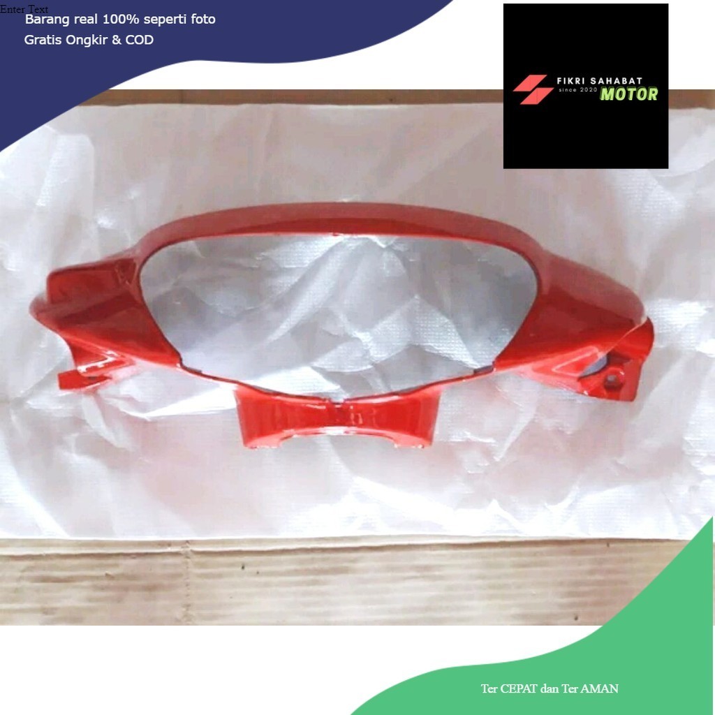 Batok kepala depan mio sporty merah cabe/batok lampu depan  mio sporty merah cabe