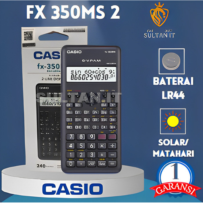 

KALKULATOR SCIENTIFIC CASIO FX 350MS 2