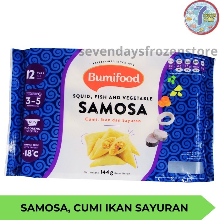 

Bumifood Samosa 144 gr