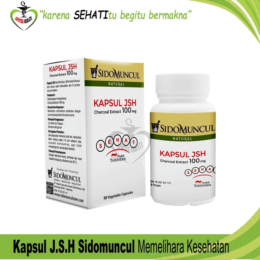 SidoMuncul Kapsul JSH Memelihara Kesehatan Tubuh