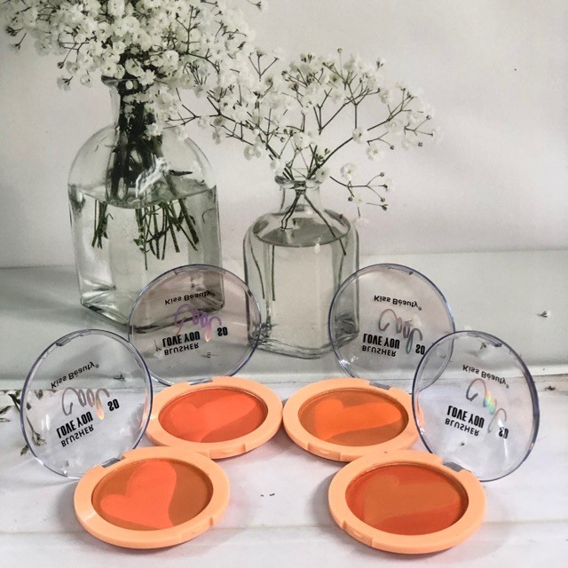 [ SALE ] BLUSH ON KISS BEAUTY LOVE YOU SO COOL [2 WARNA] / GROSIR21