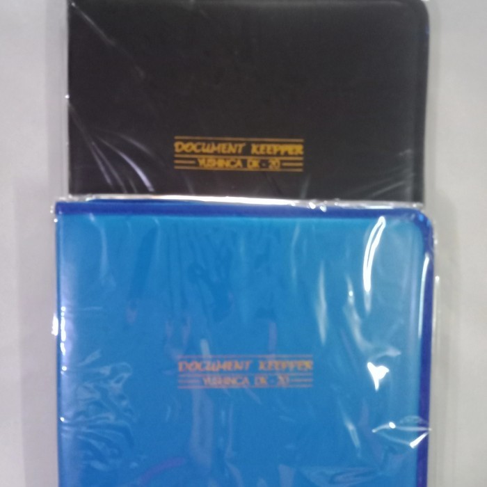 

PROMO!! -Map Document Keeper Resleting Yushinca DK 20 Clear Holder - Hitam
