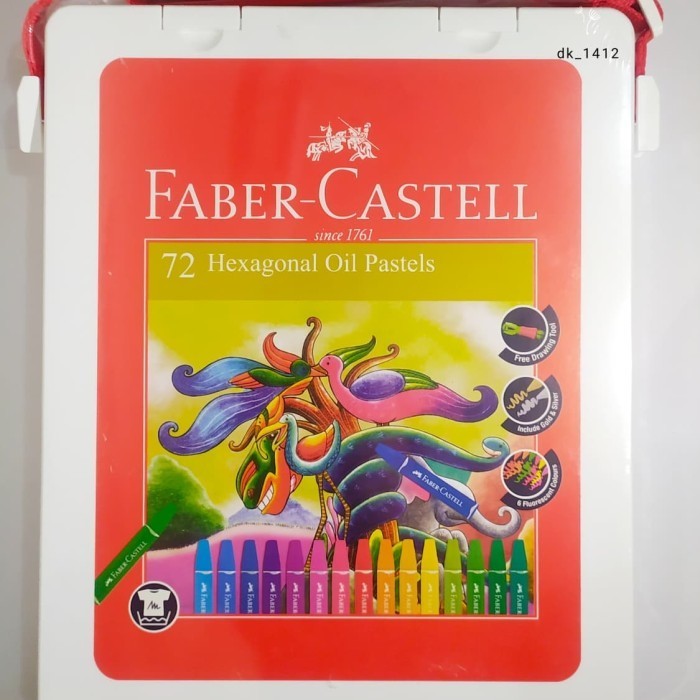 

PROMO!! -Crayon Oil Pastel Faber Castell 72 Warna