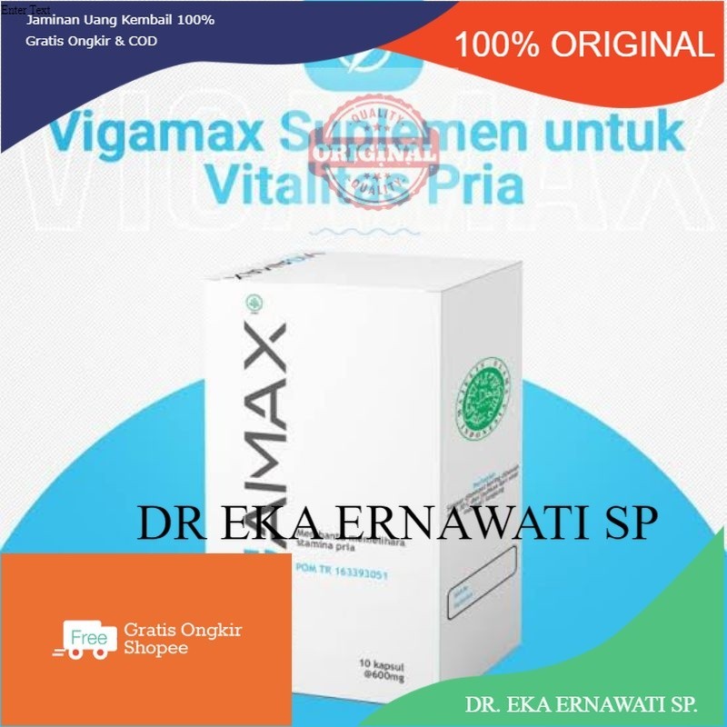 100% ASLI VIGAMAX ASLI ORIGNAL HERBAL