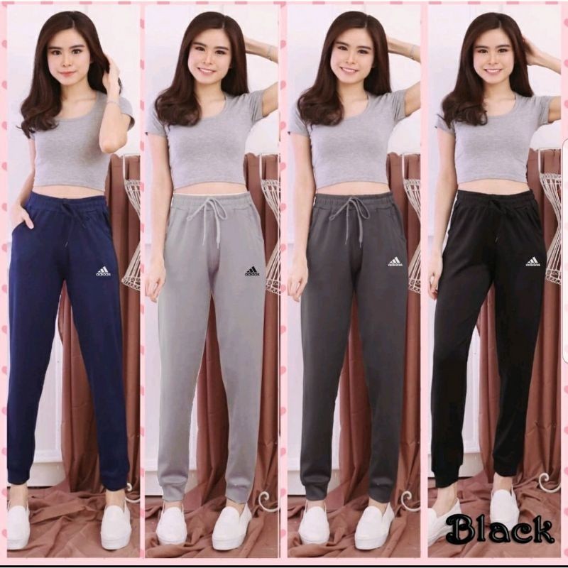 Celana training sweatpants wanita dan pria/training olahraga/training senam/training/joger training/