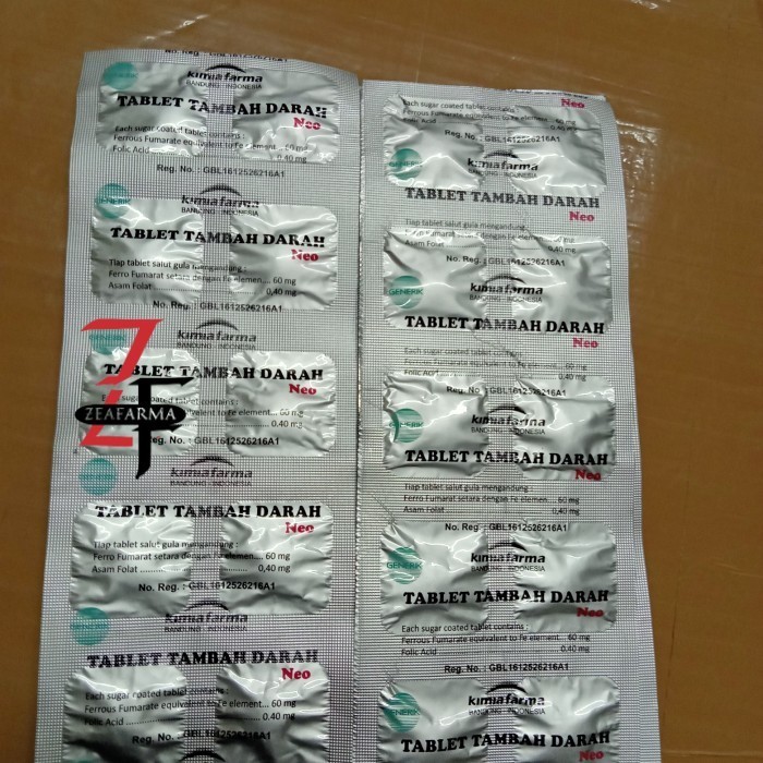 original- tablet tambah darah kimia farma -(PROMO)