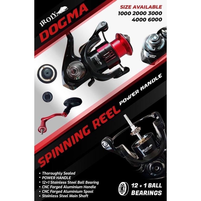 reel pancing Reel SPINNING IROLY DOGMA