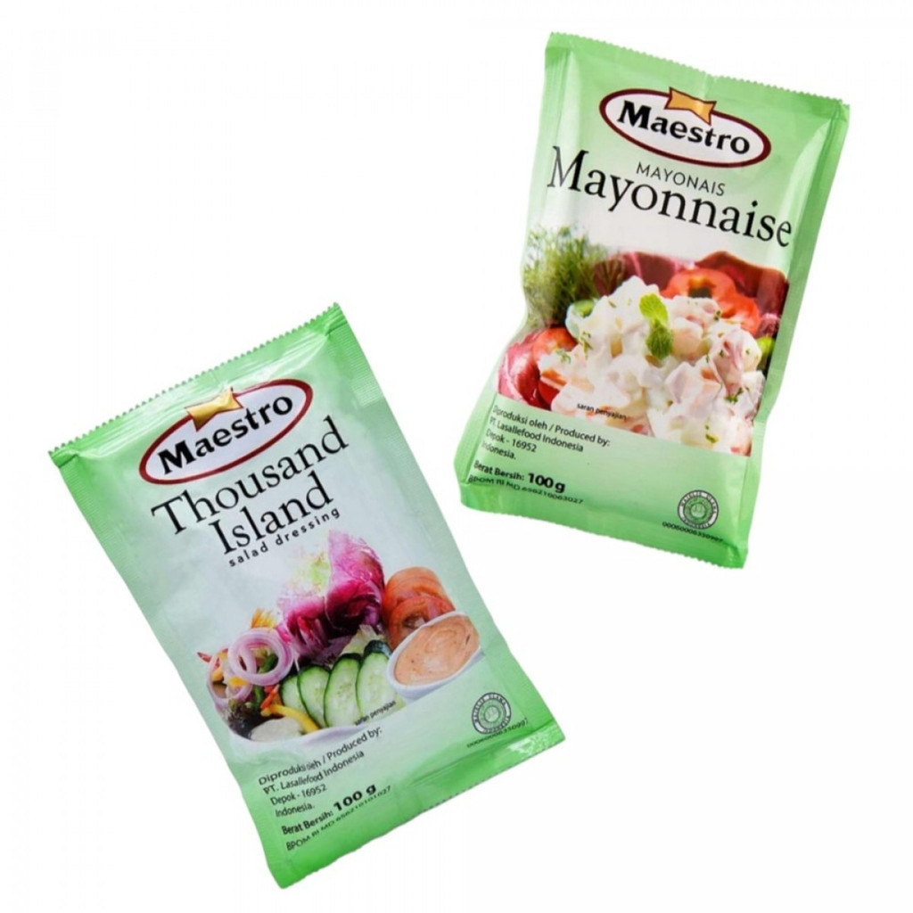 

Maestro Mayonais Low Fat Thousand Island Salad Dressing 100 g